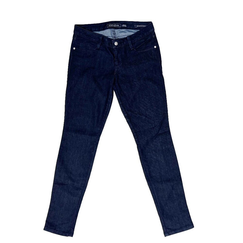 GUESS by Marciano Rockstar Skinny Jeans Women’s Dark Wash Made in Los Angeles